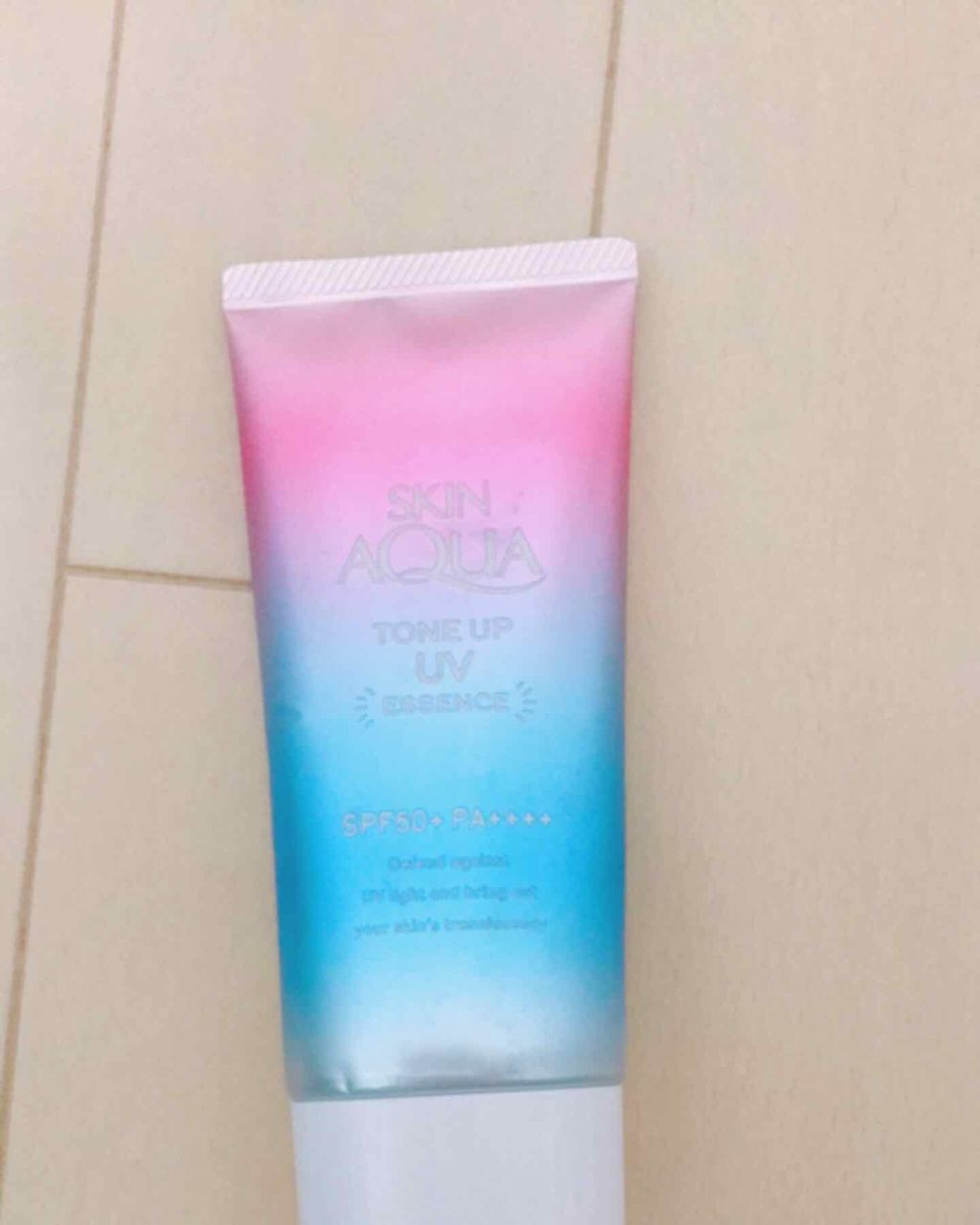 スキンアクア トーンアップUVエッセンス/スキンアクア/日焼け止めクリームを使ったクチコミ（2枚目）