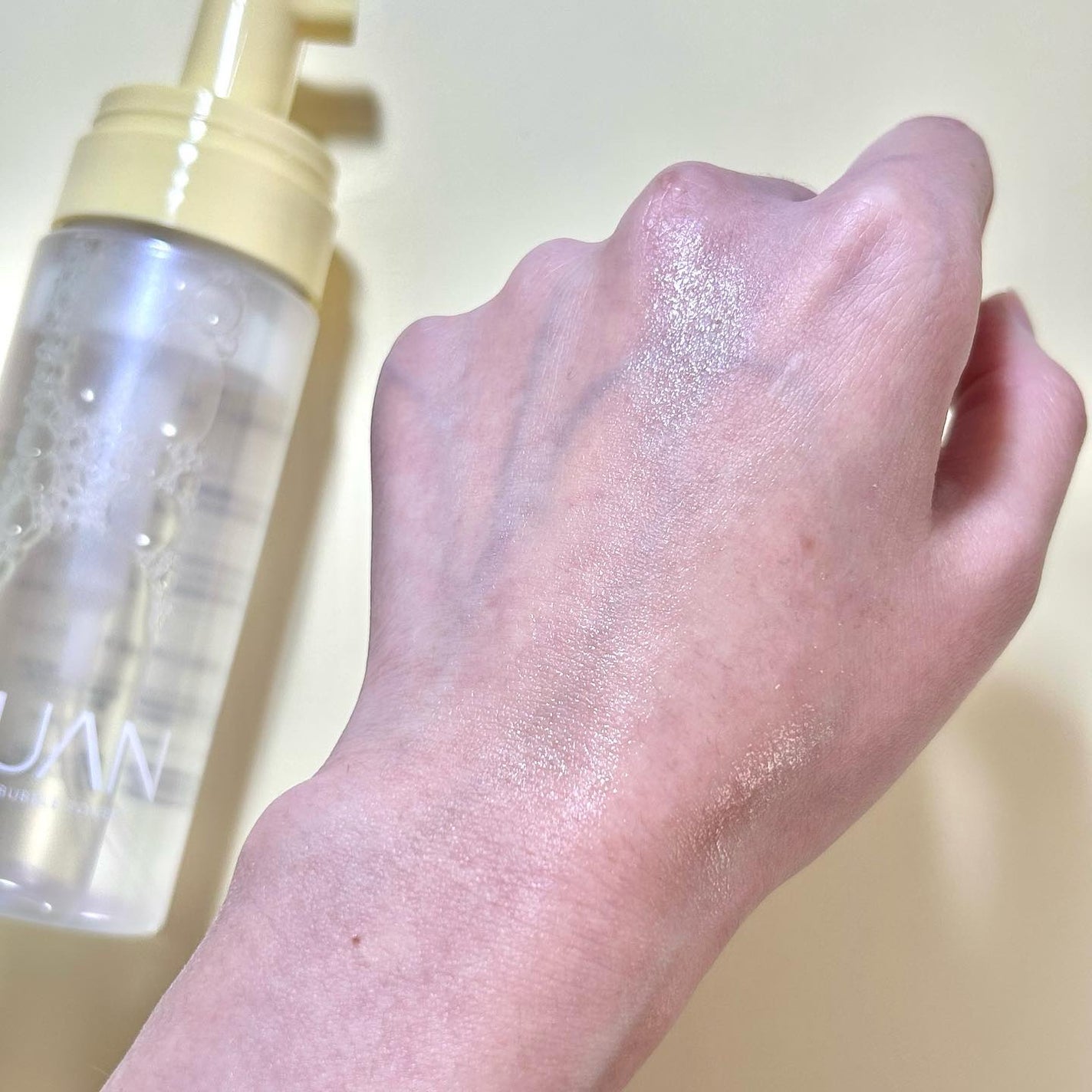 浸透バブル化粧水/NUAN/化粧水を使ったクチコミ(4枚目)