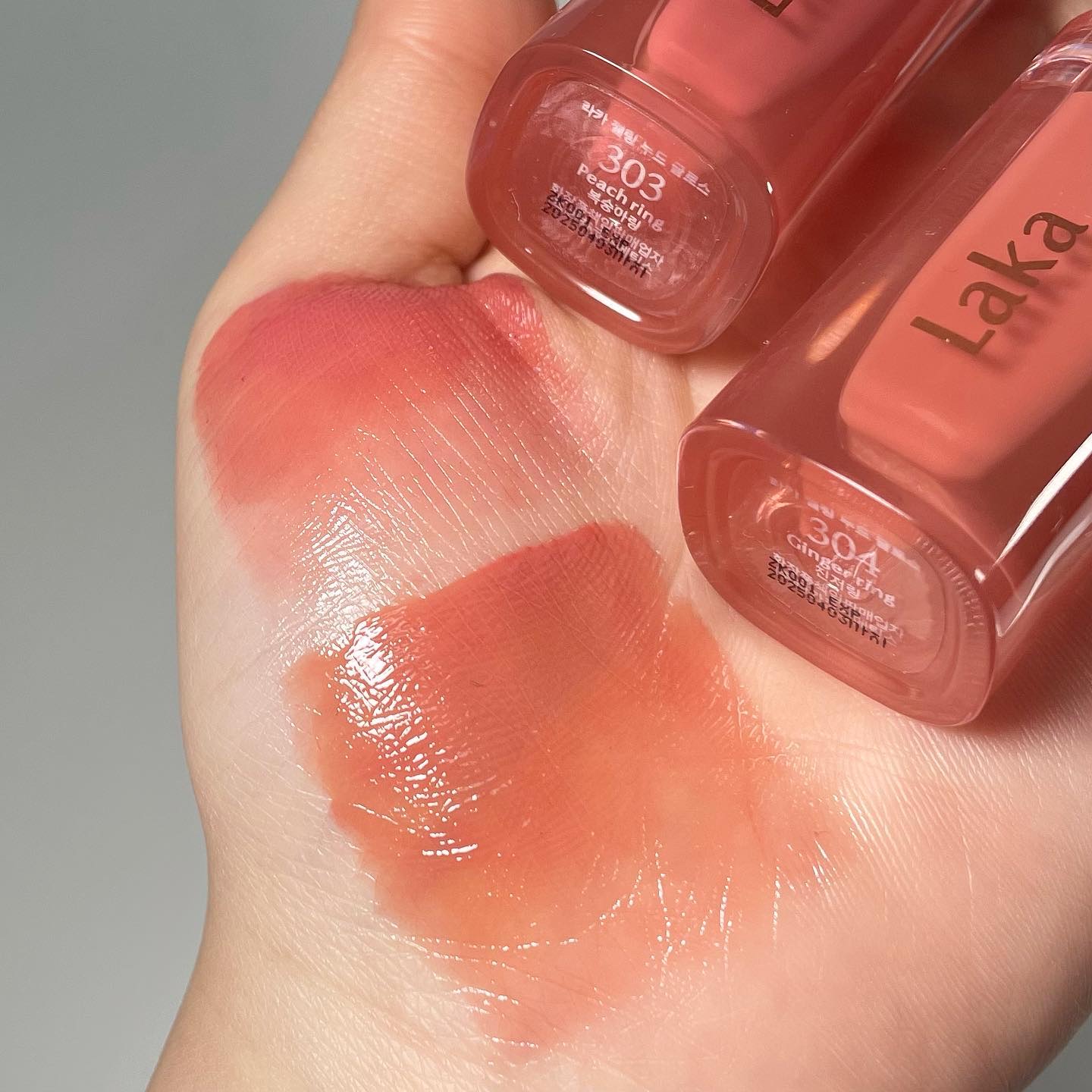 ジェリーイングヌードグロス/Laka/リップグロスを使ったクチコミ（1枚目）