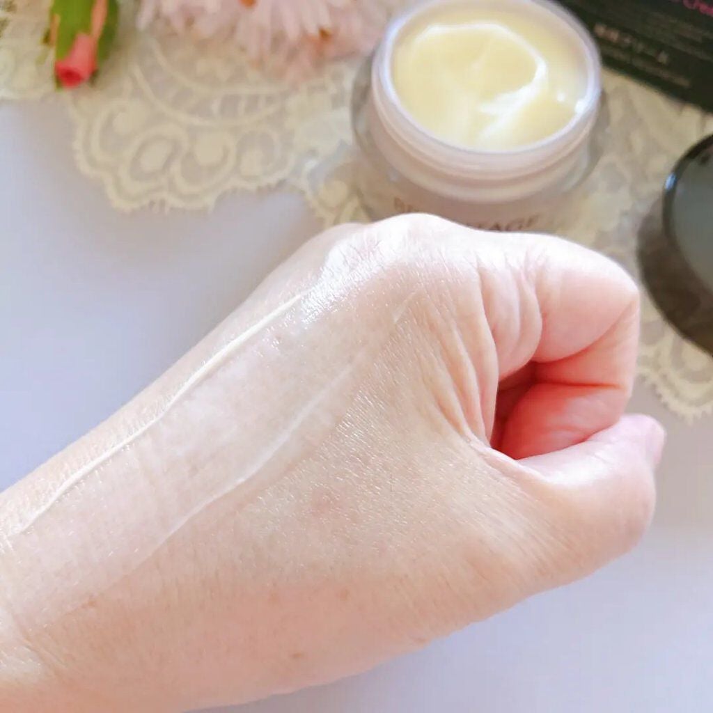 オーバーナイト ヴェールクリーム/BRIGHTAGE/フェイスクリームを使ったクチコミ(4枚目)