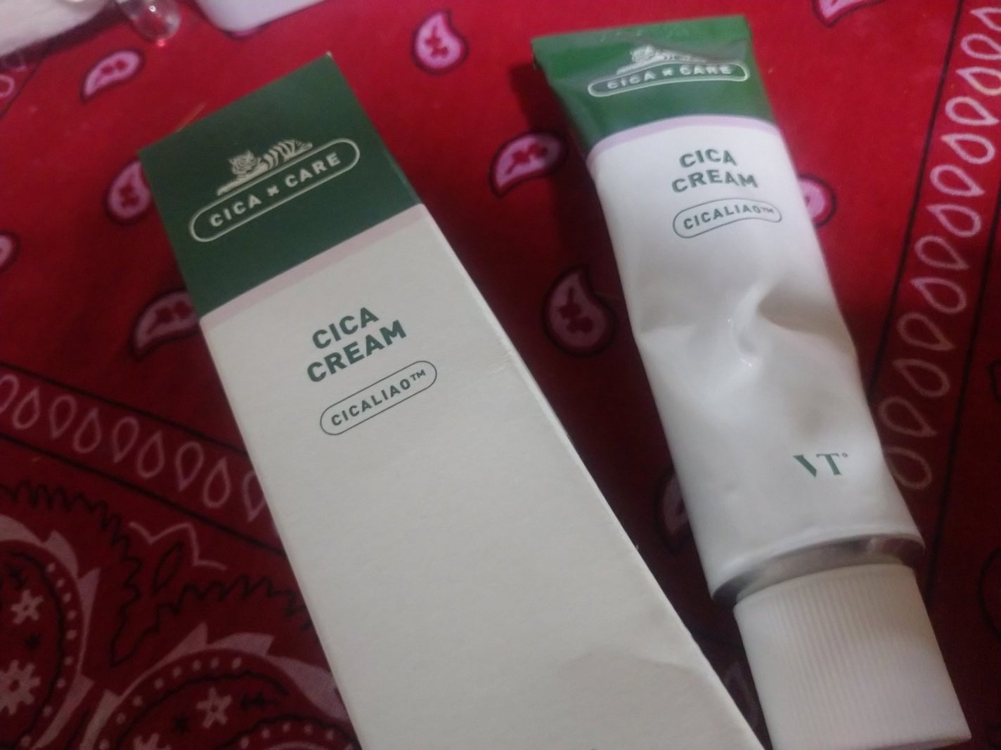 CICA クリーム/VT/フェイスクリームを使ったクチコミ(1枚目)