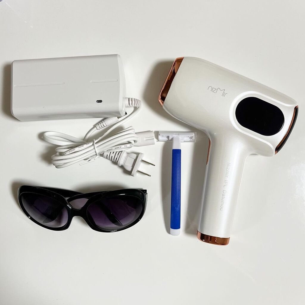 サファイヤIPL光脱毛器/NiZmir/家庭用脱毛器を使ったクチコミ(2枚目)