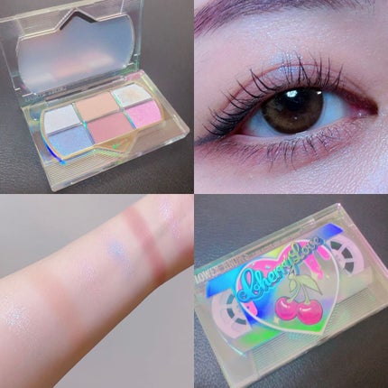 レトロマグネティック アイシャドウパレット/FlowerKnows/アイシャドウパレットを使ったクチコミ(5枚目)