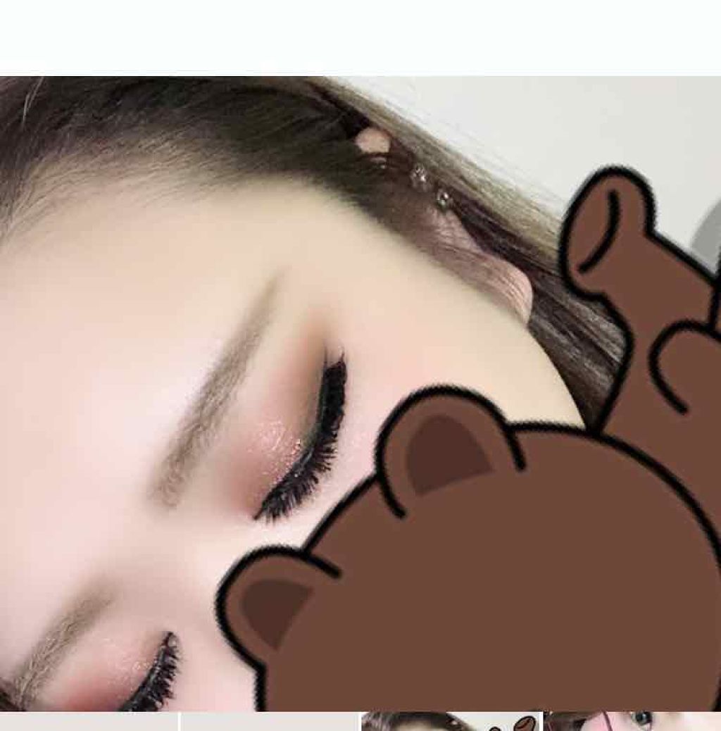 ヤン on LIPS 「ずっとオレンジやレッドメイクばかりしていたので久しぶりにブラウ..」(1枚目)