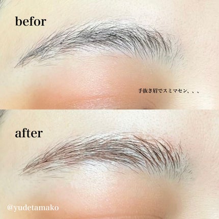 セルヴォーク インディケイトアイブロウマスカラ C/Celvoke/眉マスカラを使ったクチコミ(2枚目)