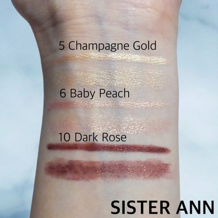 ウォータープルーフペンシルアイライナー/SISTER ANN/ペンシルアイライナーを使ったクチコミ(3枚目)