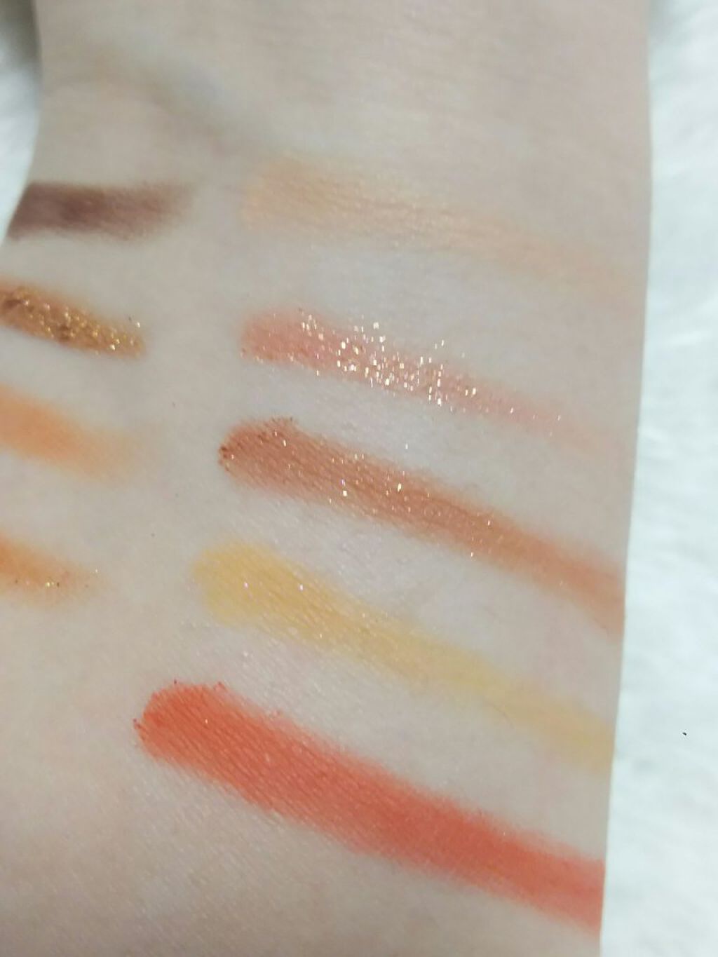 クォーツ 9色アイシャドウパレット(ドリームランドアイシャドウ)/ZEESEA/アイシャドウパレットを使ったクチコミ(4枚目)