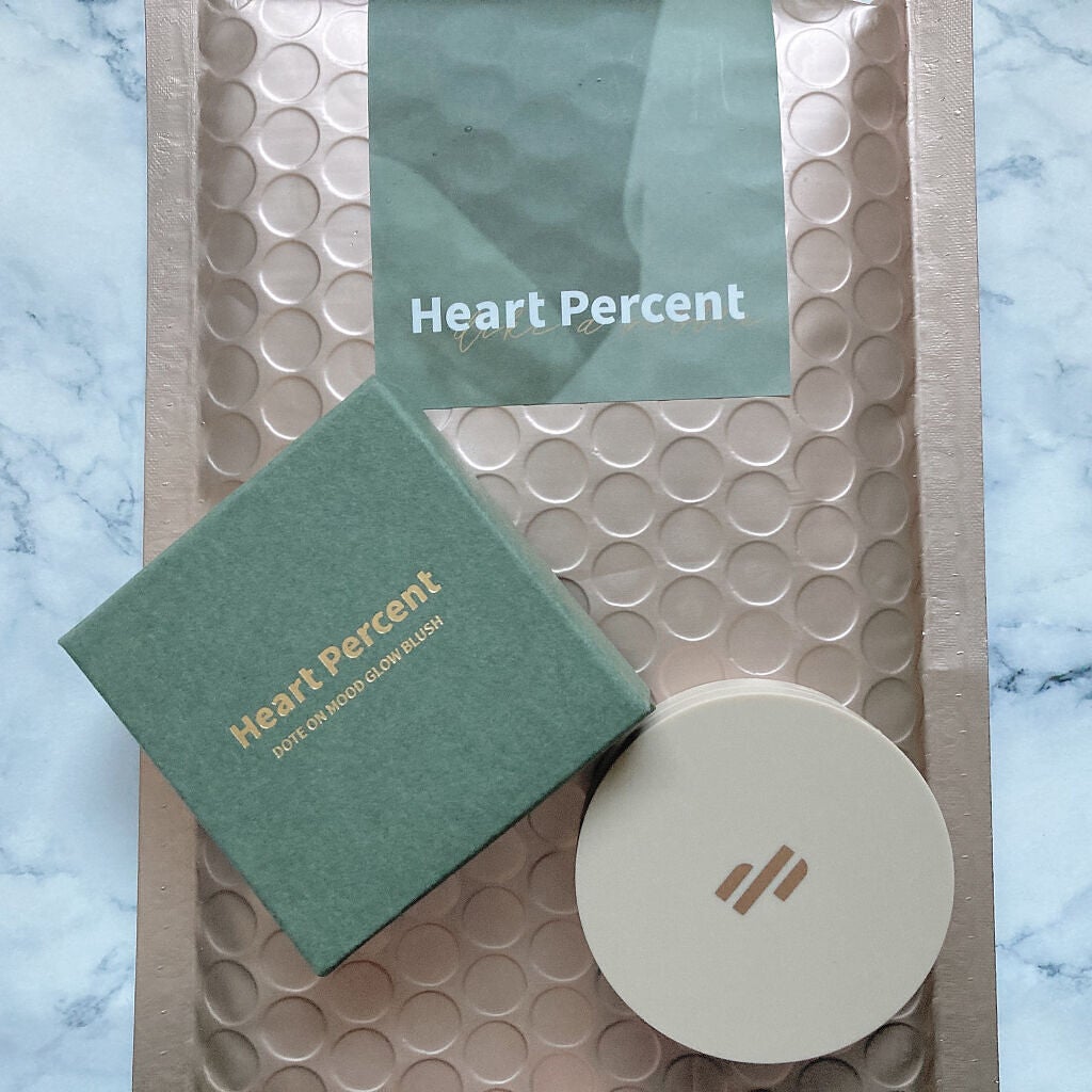 ドットオンムード グロウブラッシュ/Heart Percent/パウダーチークを使ったクチコミ(4枚目)