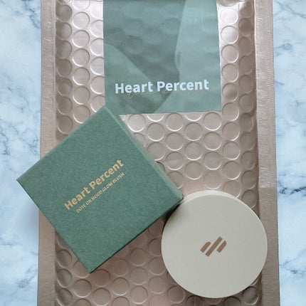 ドットオンムード グロウブラッシュ/Heart Percent/パウダーチークを使ったクチコミ(4枚目)