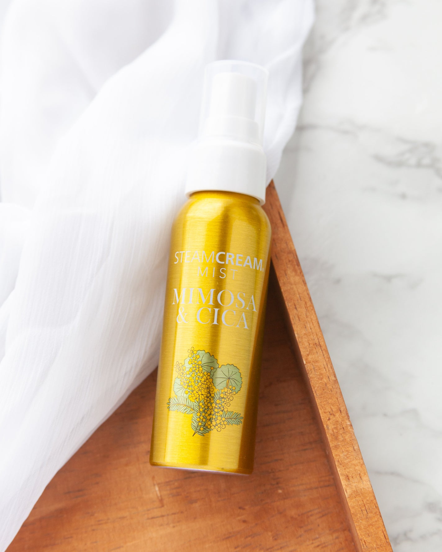 スチームクリーム ミスト ミモザ&CICA/STEAMCREAM/ミスト状化粧水を使ったクチコミ(1枚目)