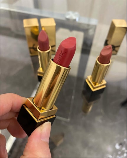 ルージュ ピュールクチュール/YVES SAINT LAURENT BEAUTE/口紅を使ったクチコミ(4枚目)
