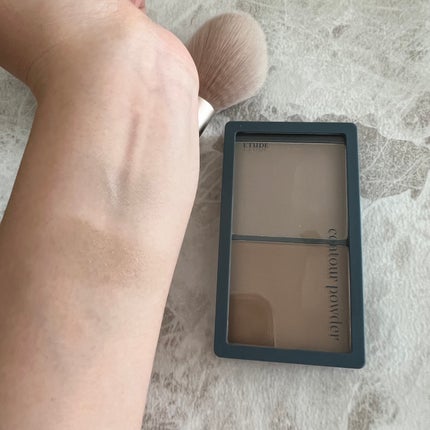 コントゥアパウダー/ETUDE/シェーディングを使ったクチコミ(2枚目)