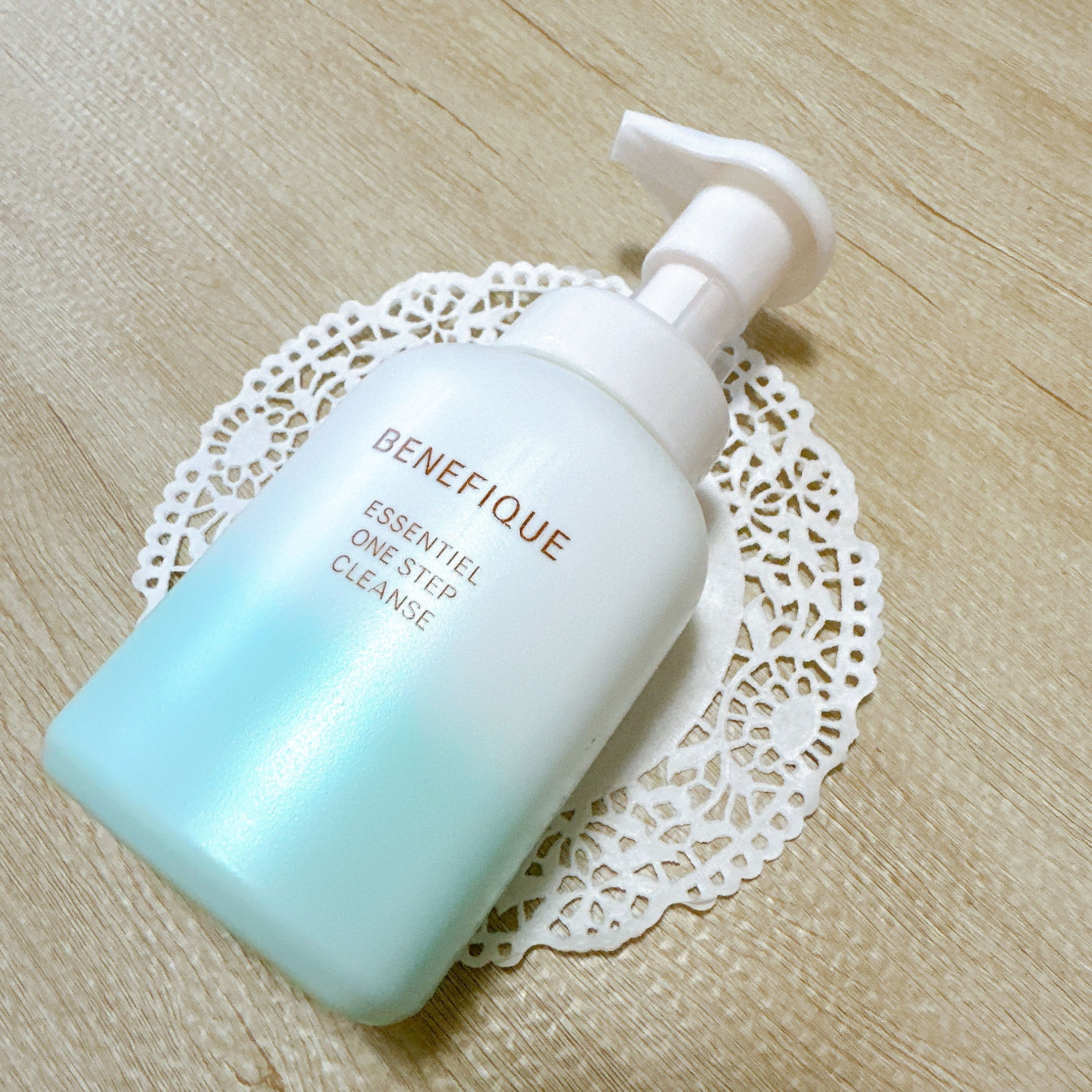 エッセンシャル ワンステップクレンズ/BENEFIQUE/泡洗顔を使ったクチコミ（2枚目）