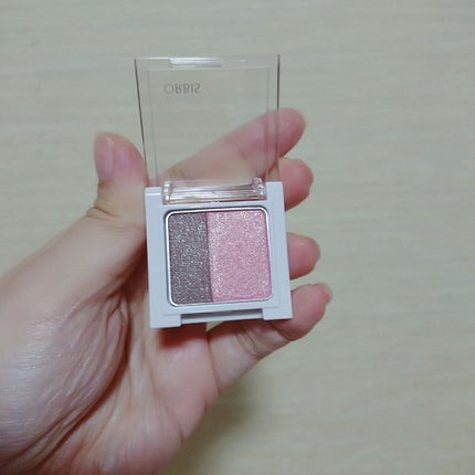 ツイングラデーションアイカラー シュガーストーム/オルビス/アイシャドウパレットを使ったクチコミ(2枚目)