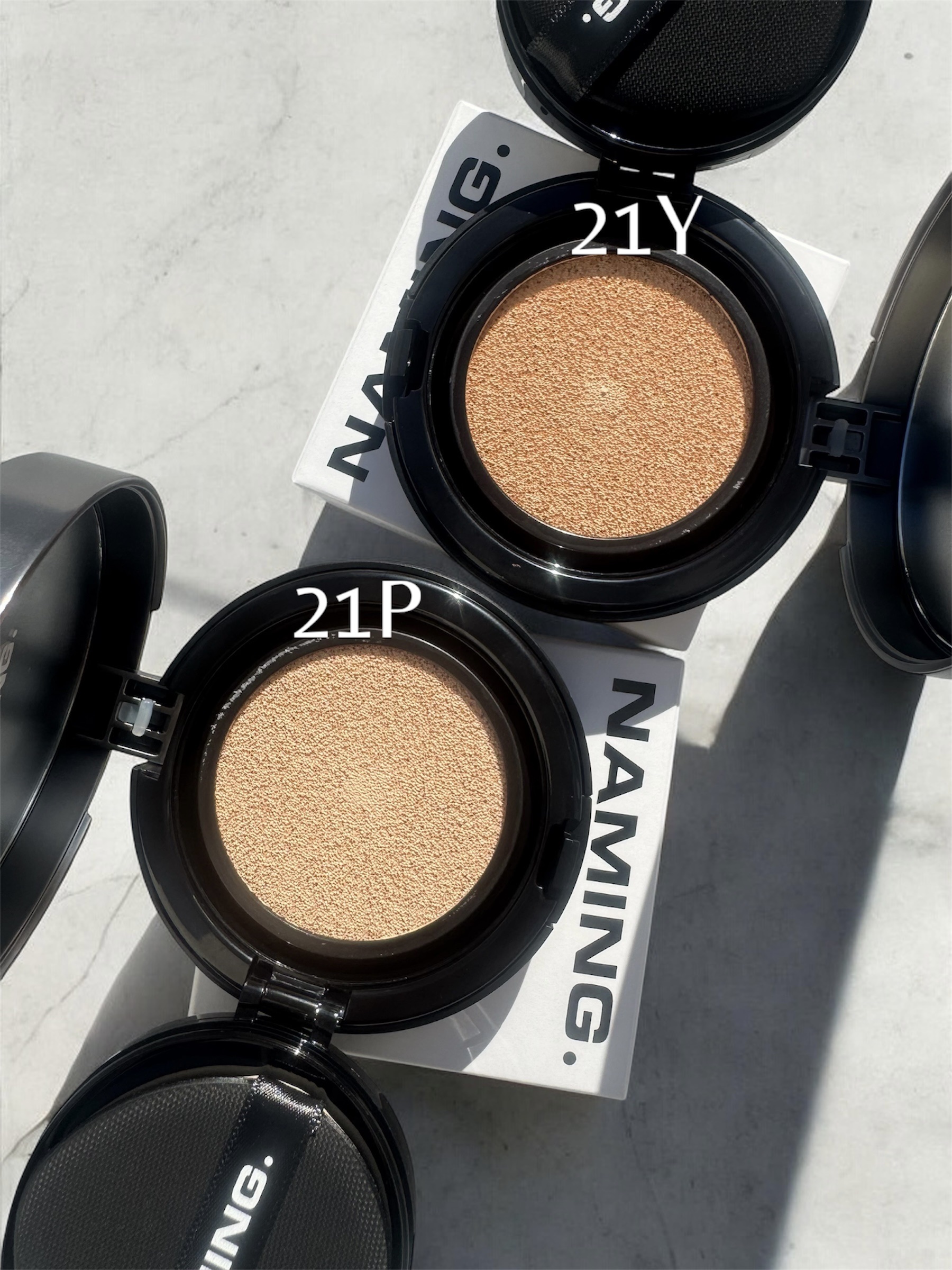 ネーミング ゼログラビティ カバーフィットクッション/NAMING./クッションファンデーションを使ったクチコミ（1枚目）