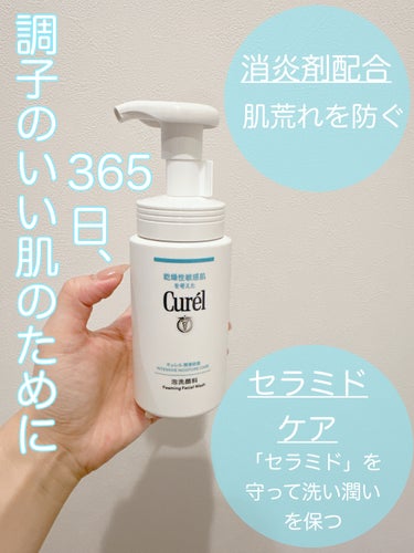 潤浸保湿 泡洗顔料 本体 150ml /キュレル/泡洗顔を使ったクチコミ（2枚目）