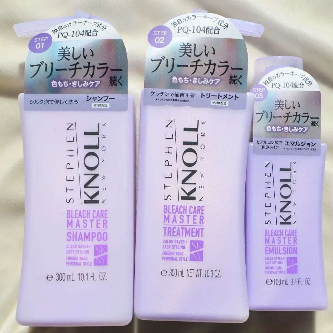 ブリーチケアマスター シャンプー/トリートメント/スティーブンノル ニューヨーク/市販シャンプーを使ったクチコミ(2枚目)