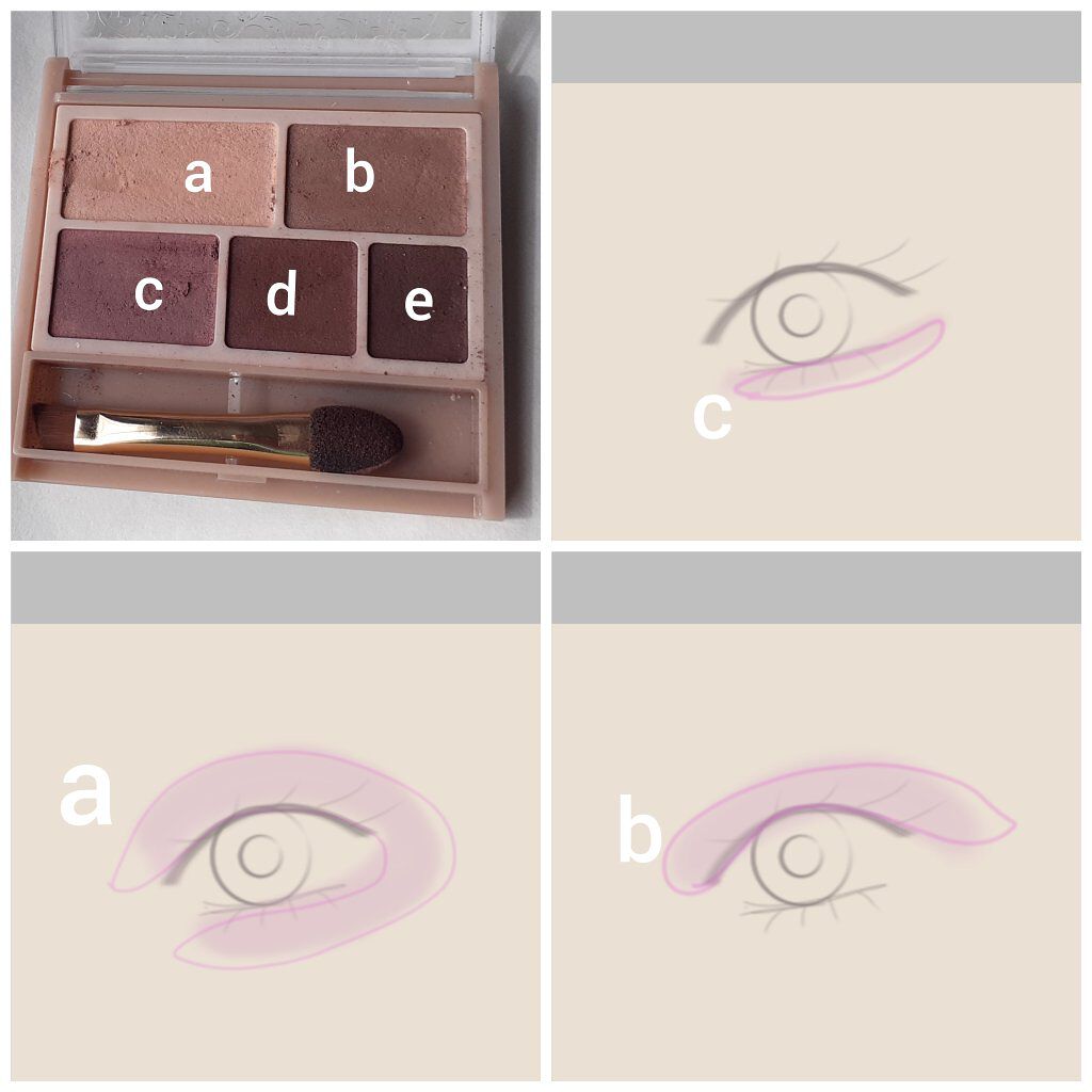 パーフェクトマルチアイズ/キャンメイク/アイシャドウパレットを使ったクチコミ(2枚目)