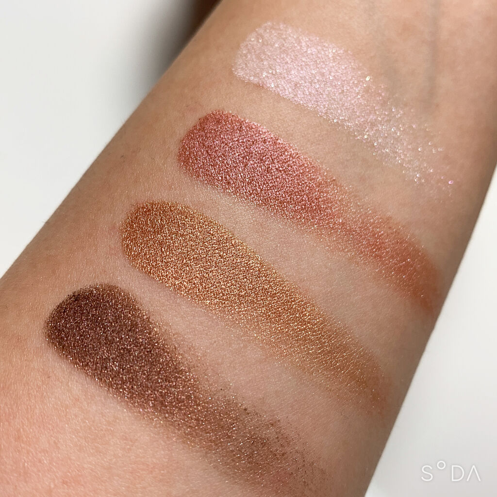 UR GLAM　VELVET EYE COLOR PALETTE/U R GLAM/アイシャドウパレットを使ったクチコミ（3枚目）