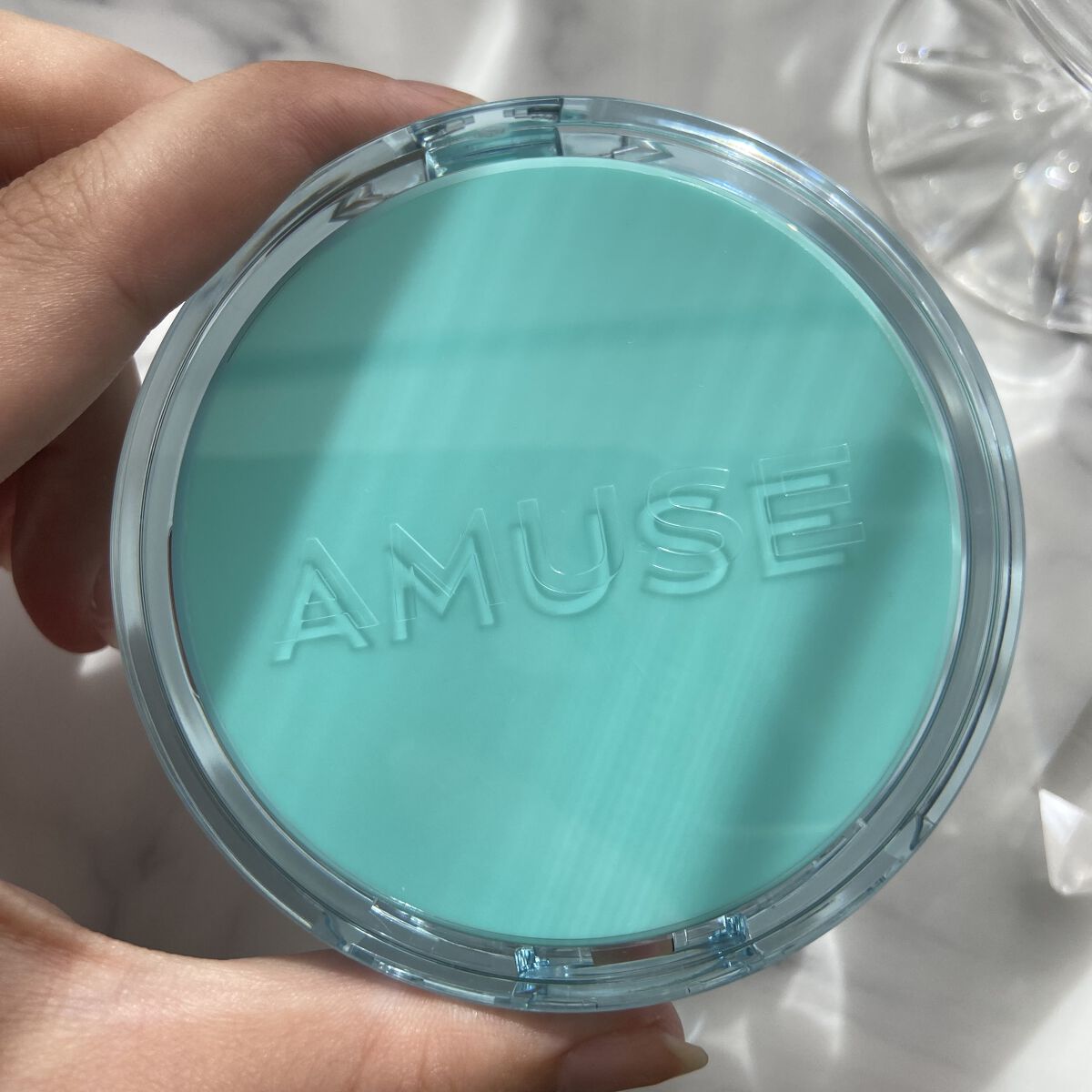 メタフィットヴィーガンクッション/AMUSE/クッションファンデーションを使ったクチコミ（2枚目）