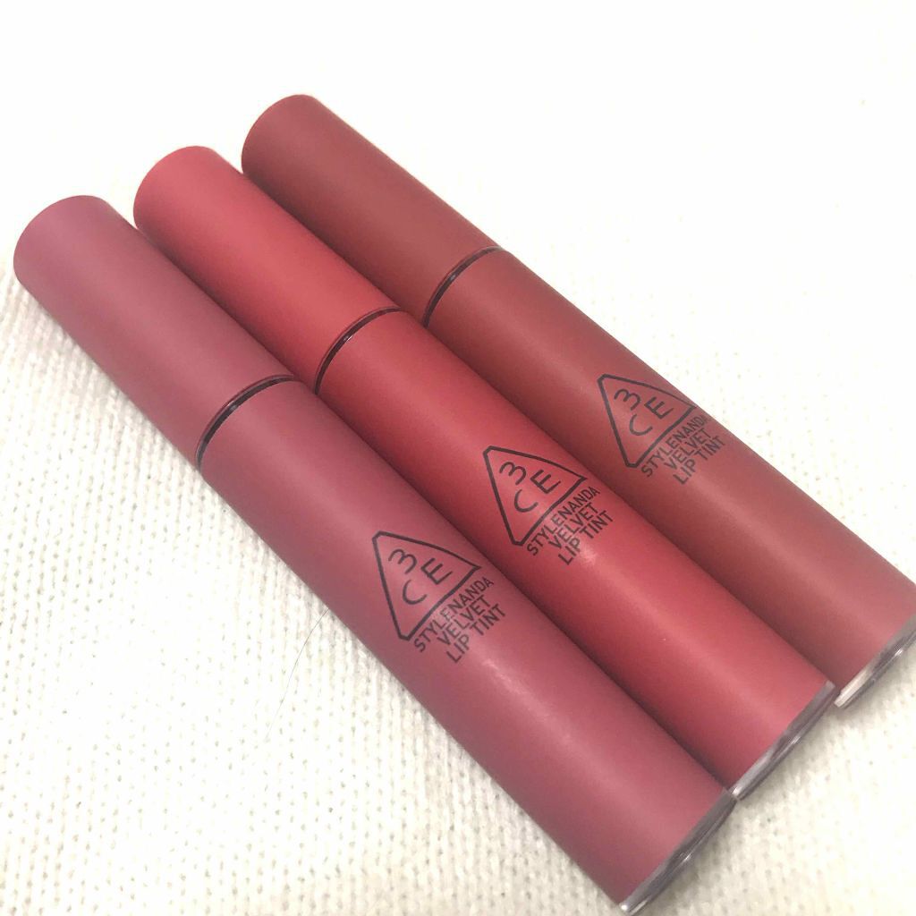 3CE ベルベット リップティント/3CE/リップティントを使ったクチコミ（1枚目）