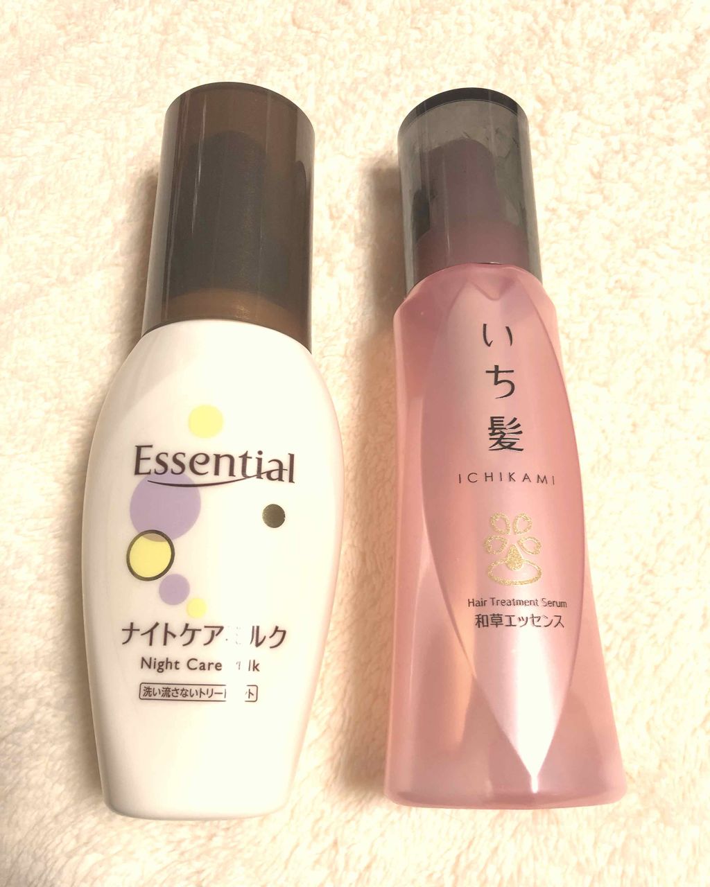 CCミルク/エッセンシャル/ヘアミルクを使ったクチコミ(2枚目)