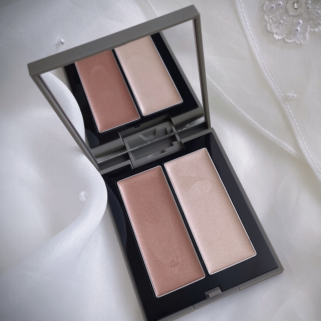 THREE シマリング グロー デュオ/THREE/クリームハイライトを使ったクチコミ（1枚目）