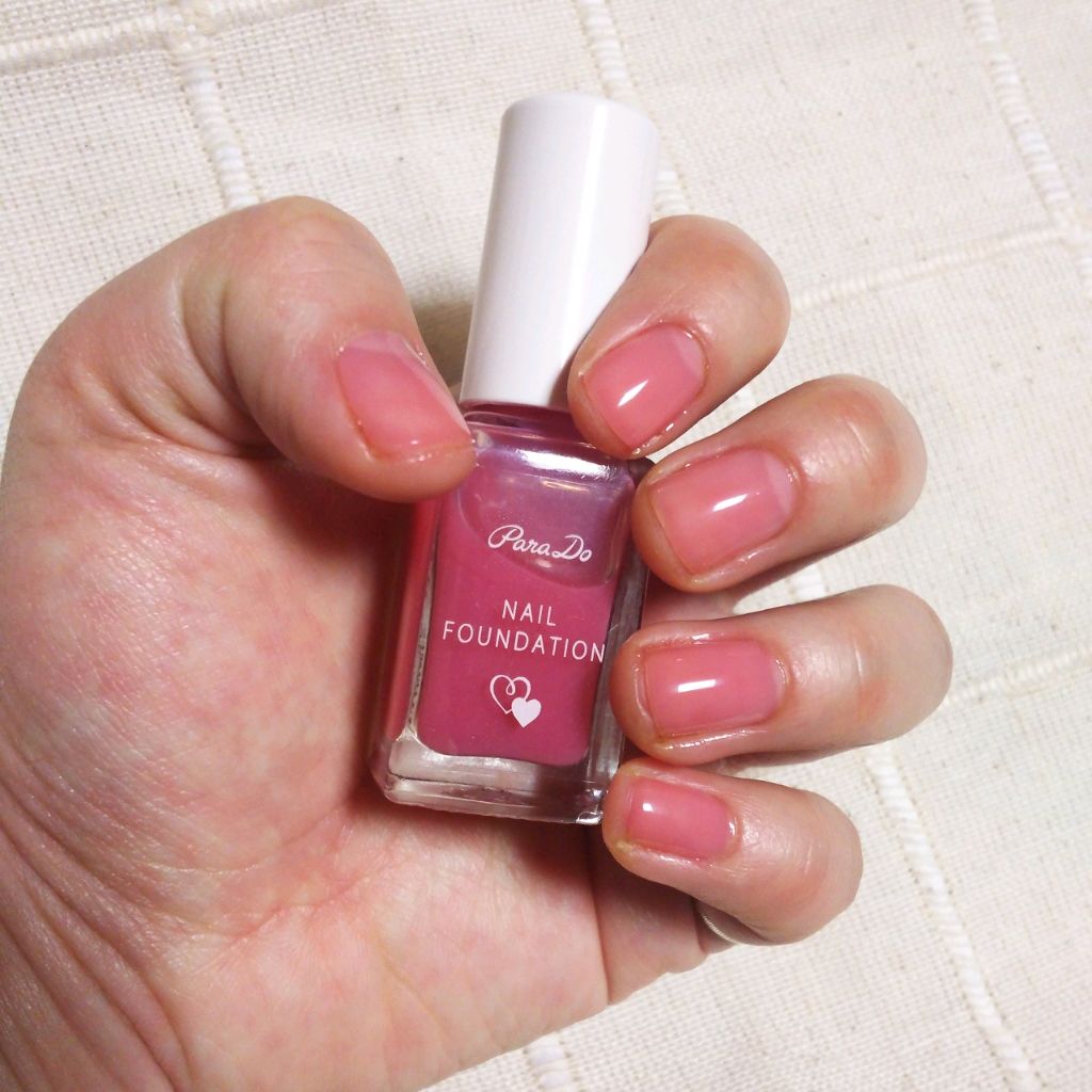 ネイルファンデーション/パラドゥ/マニキュアを使ったクチコミ(1枚目)