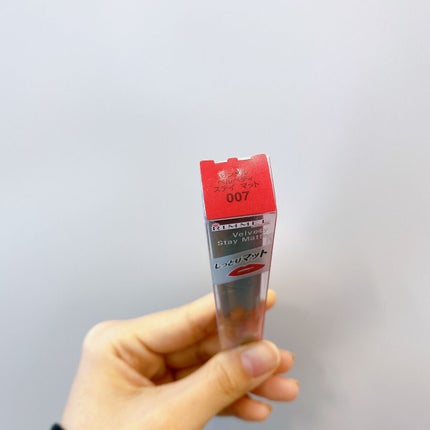 ベルベティ ステイ マット/リンメル ロンドン/口紅を使ったクチコミ(9枚目)