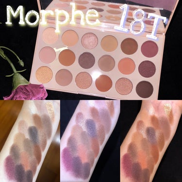 Morphe 18T/Morphe/アイシャドウパレットを使ったクチコミ（1枚目）