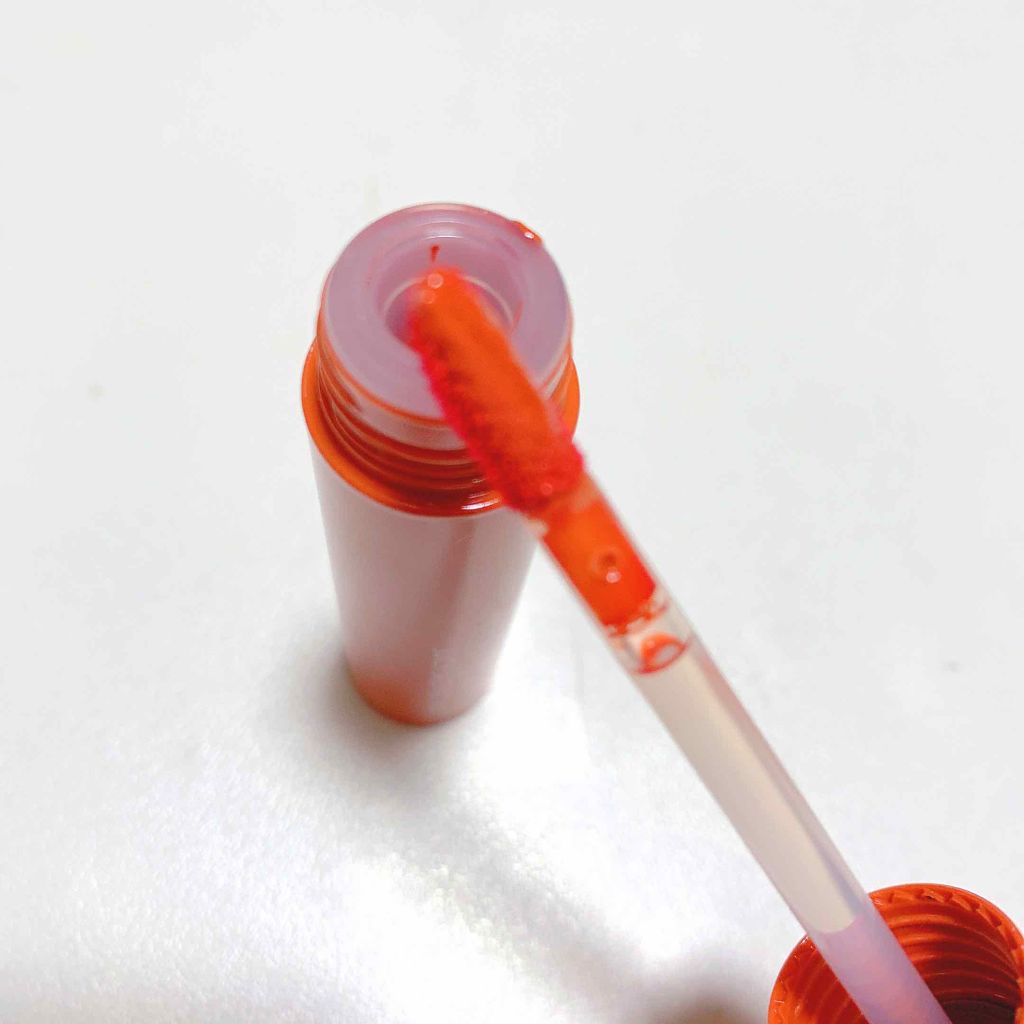 ジューシーラスティングティント/rom&nd/リップティントを使ったクチコミ(2枚目)