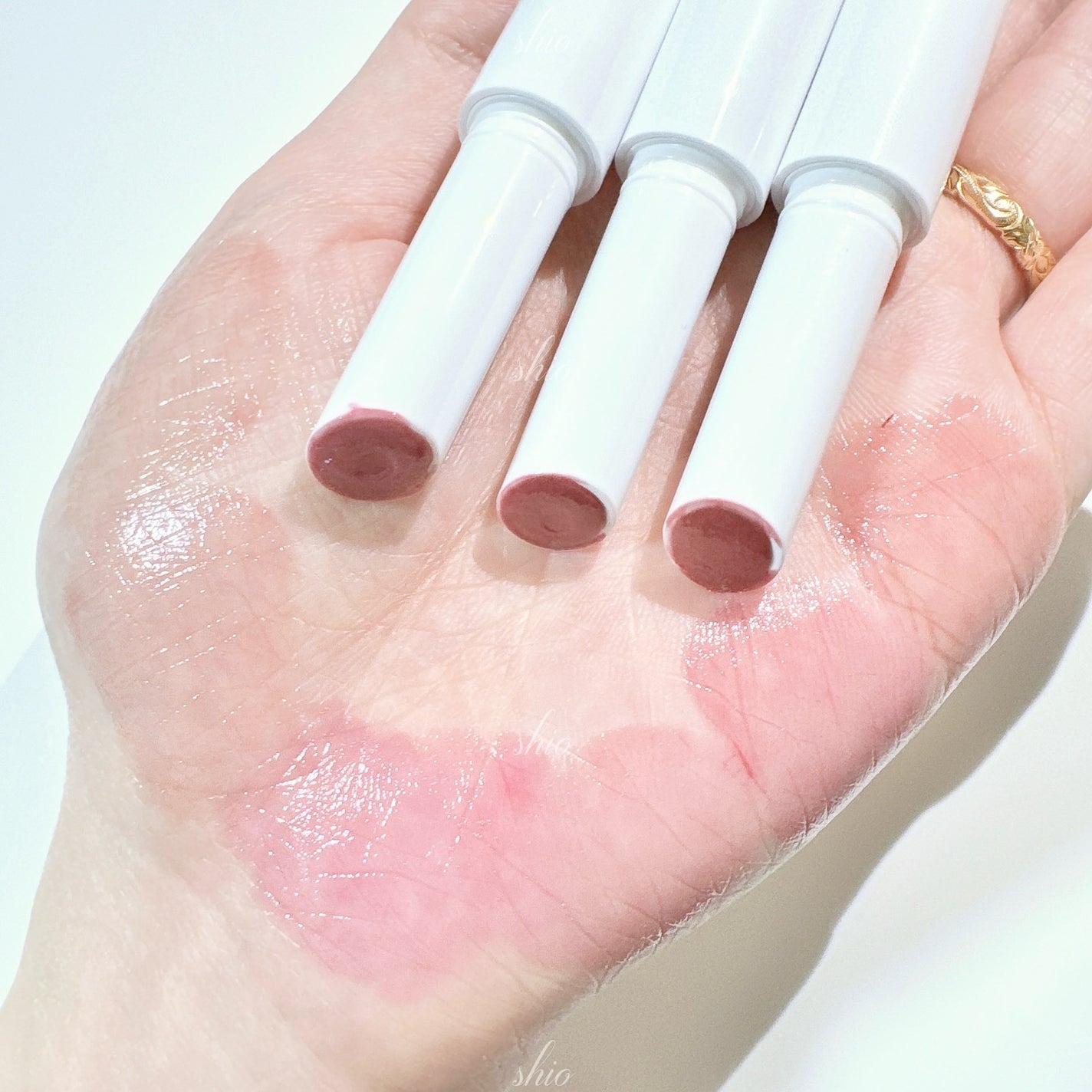 MELTING CHANGE PLUMPING BALM/keybo/口紅を使ったクチコミ(5枚目)