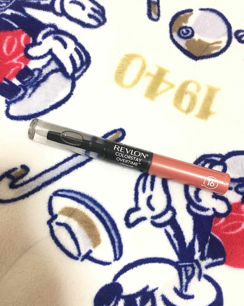 カラーステイ オーバータイム リップカラー/REVLON/リップグロスを使ったクチコミ(1枚目)