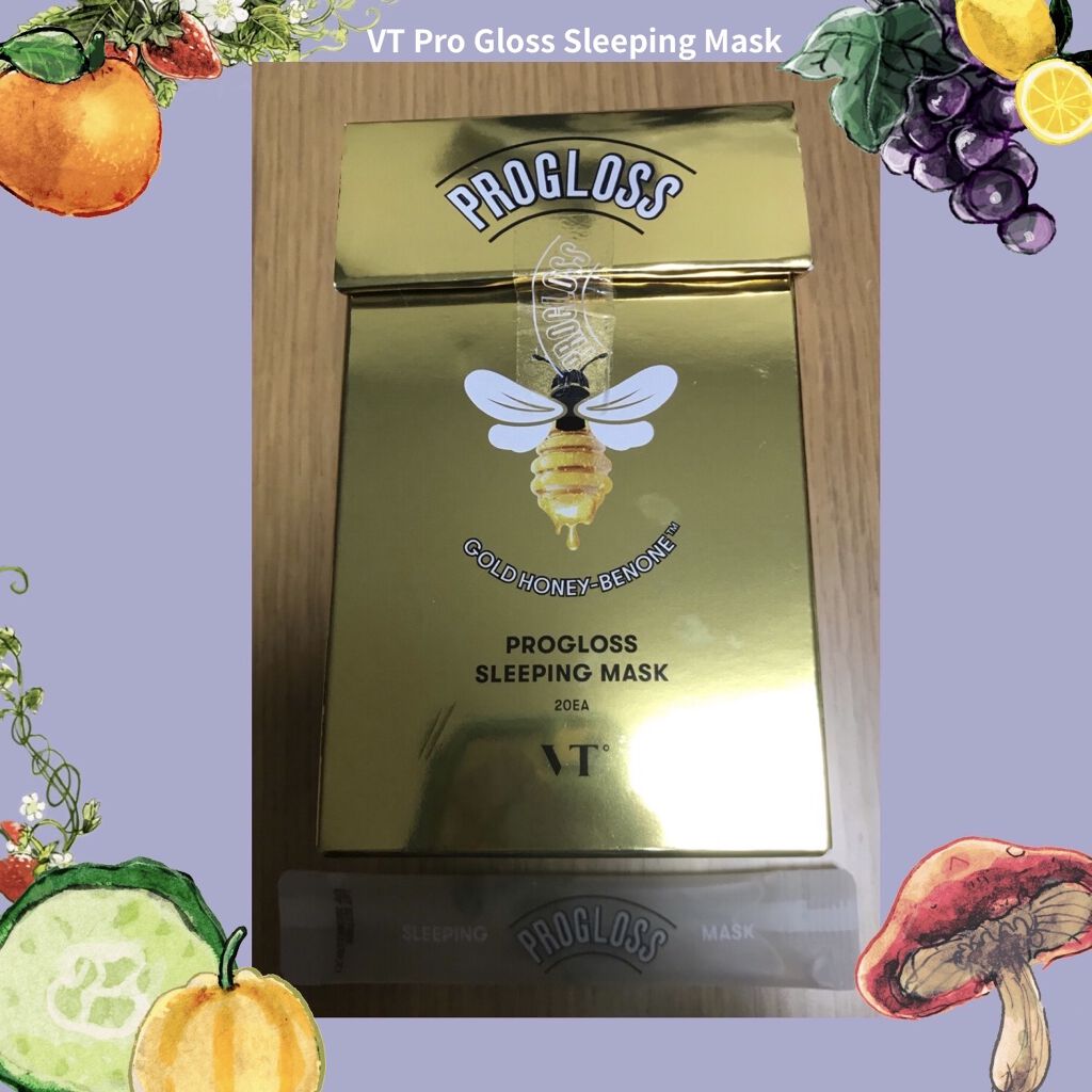 プログロススリーピングマスク/VT/シートマスク・パックを使ったクチコミ（1枚目）