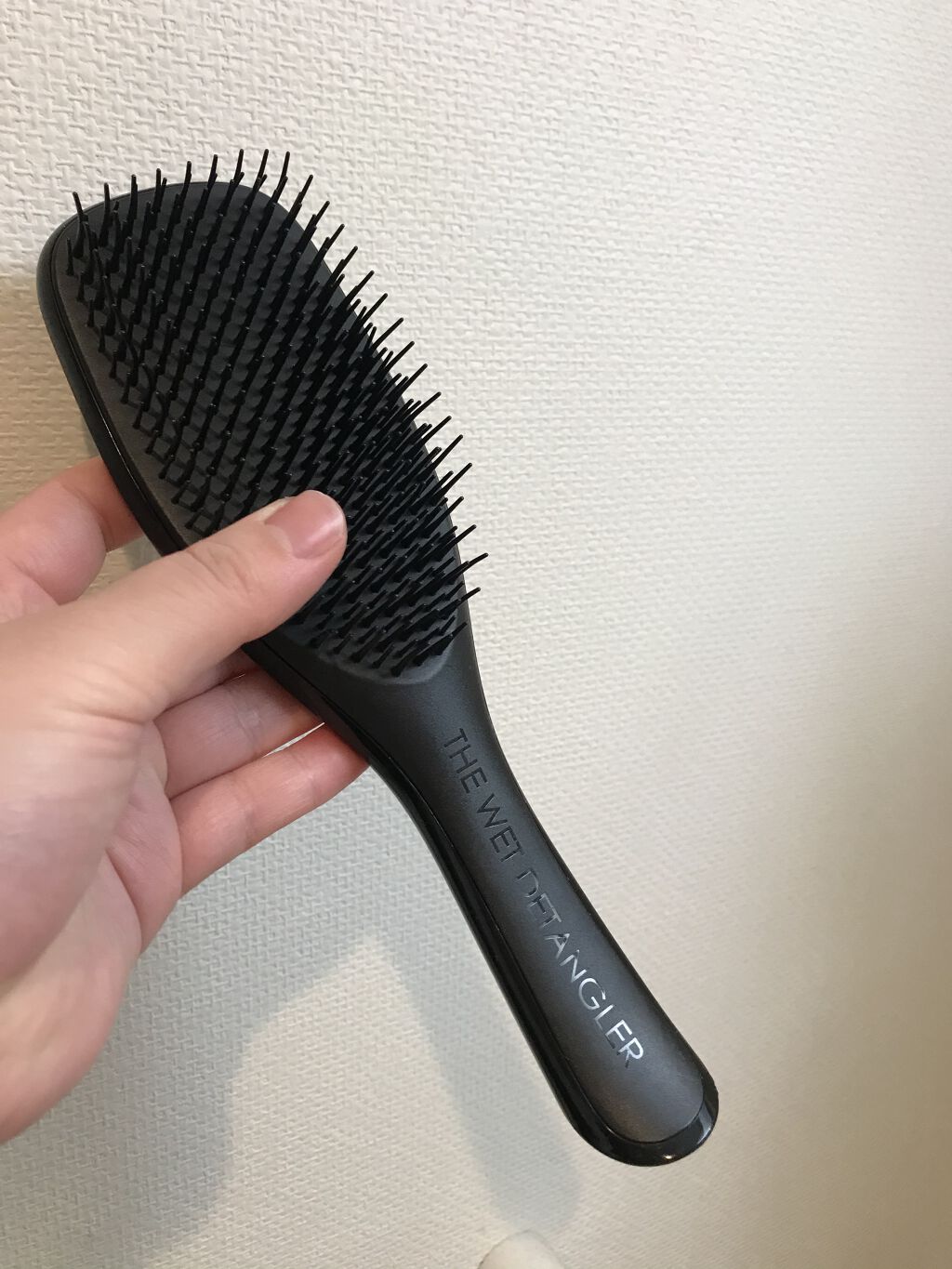 タングルティーザー ザ・アルティメットディタングラー ドリームブラック/TANGLE TEEZER/ヘアブラシを使ったクチコミ（1枚目）