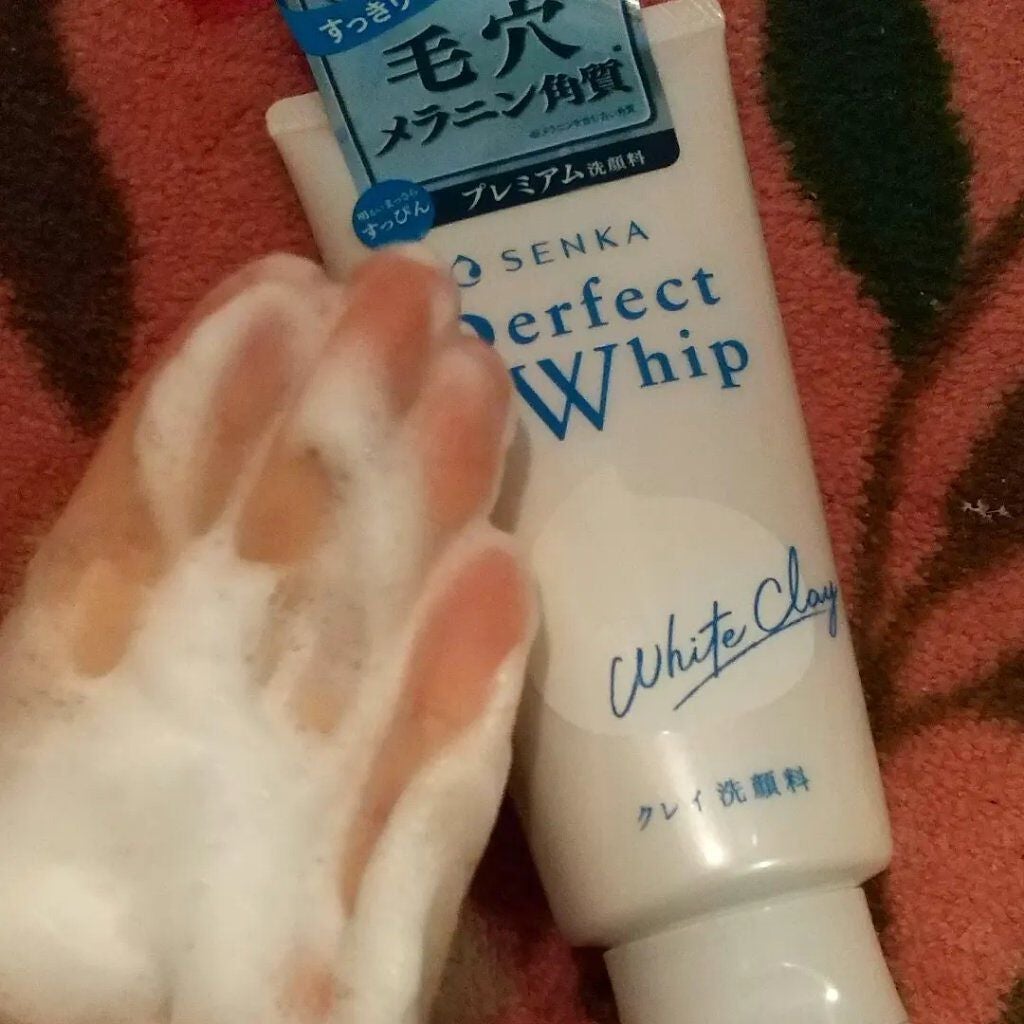 パーフェクトホワイトクレイ/SENKA(専科)/洗顔フォームを使ったクチコミ(4枚目)