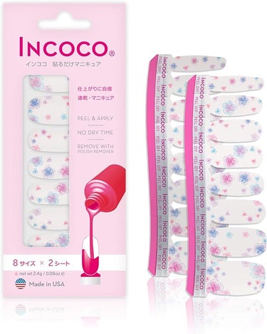 INCOCO インココ  マニキュアシート ディンティー ぺタル (Dainty Petals)