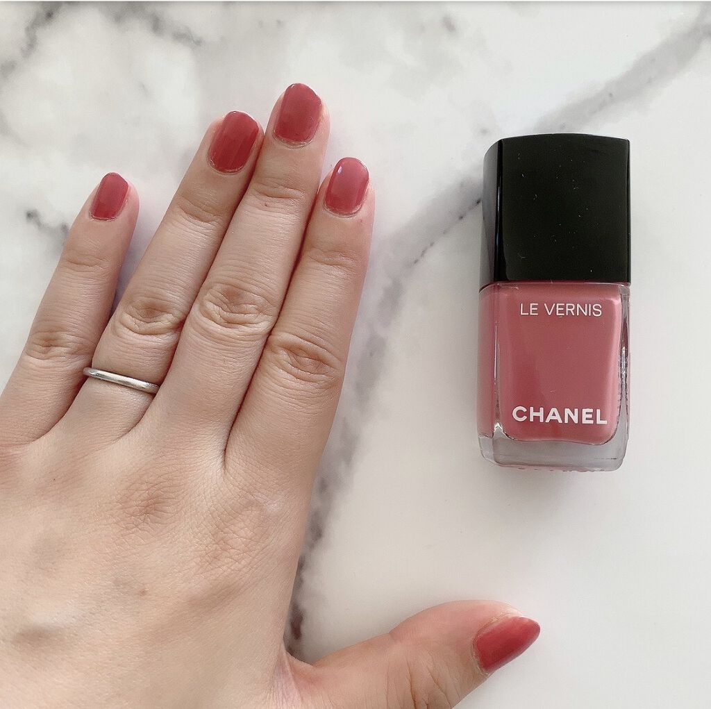 ヴェルニ ロング トゥニュ/CHANEL/マニキュアを使ったクチコミ（3枚目）