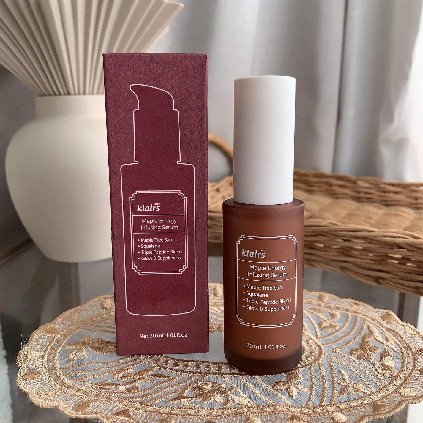 メープルエナジーインフュージングセラム/Klairs/美容液を使ったクチコミ(1枚目)