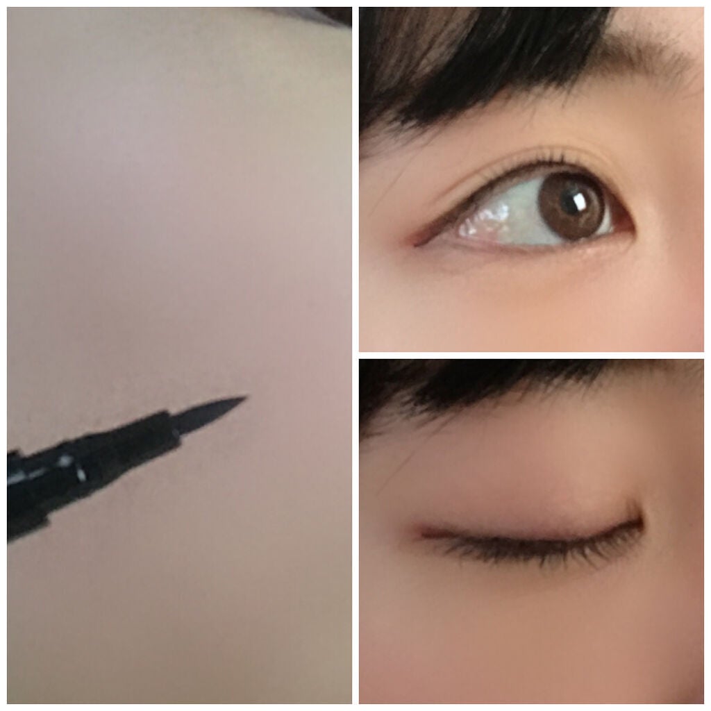 リキッドアイライナーa (TOKYO GIRLS COLLECTION)/U R GLAM/リキッドアイライナーを使ったクチコミ(2枚目)