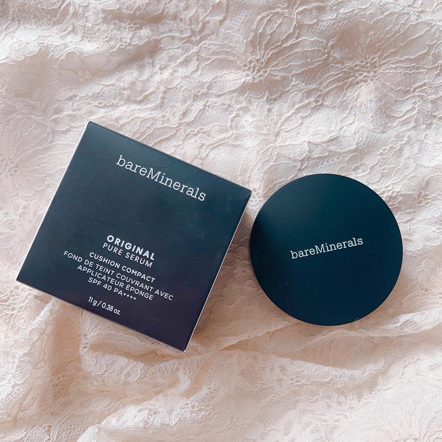 オリジナル ピュア セラム カバーアップ クッション/bareMinerals/クッションファンデーションを使ったクチコミ（1枚目）