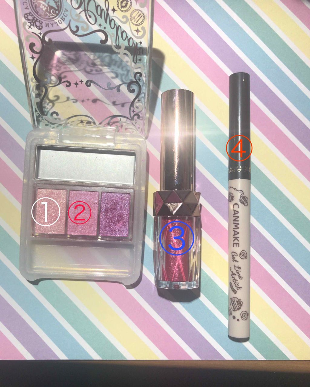 アイライナーペン/キャンメイク/リキッドアイライナーを使ったクチコミ（2枚目）