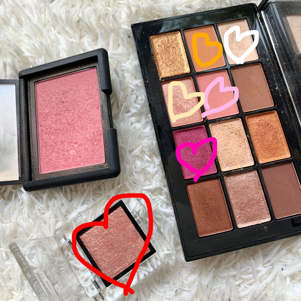 アフターグロー アイシャドーパレット/NARS/アイシャドウパレットを使ったクチコミ(8枚目)