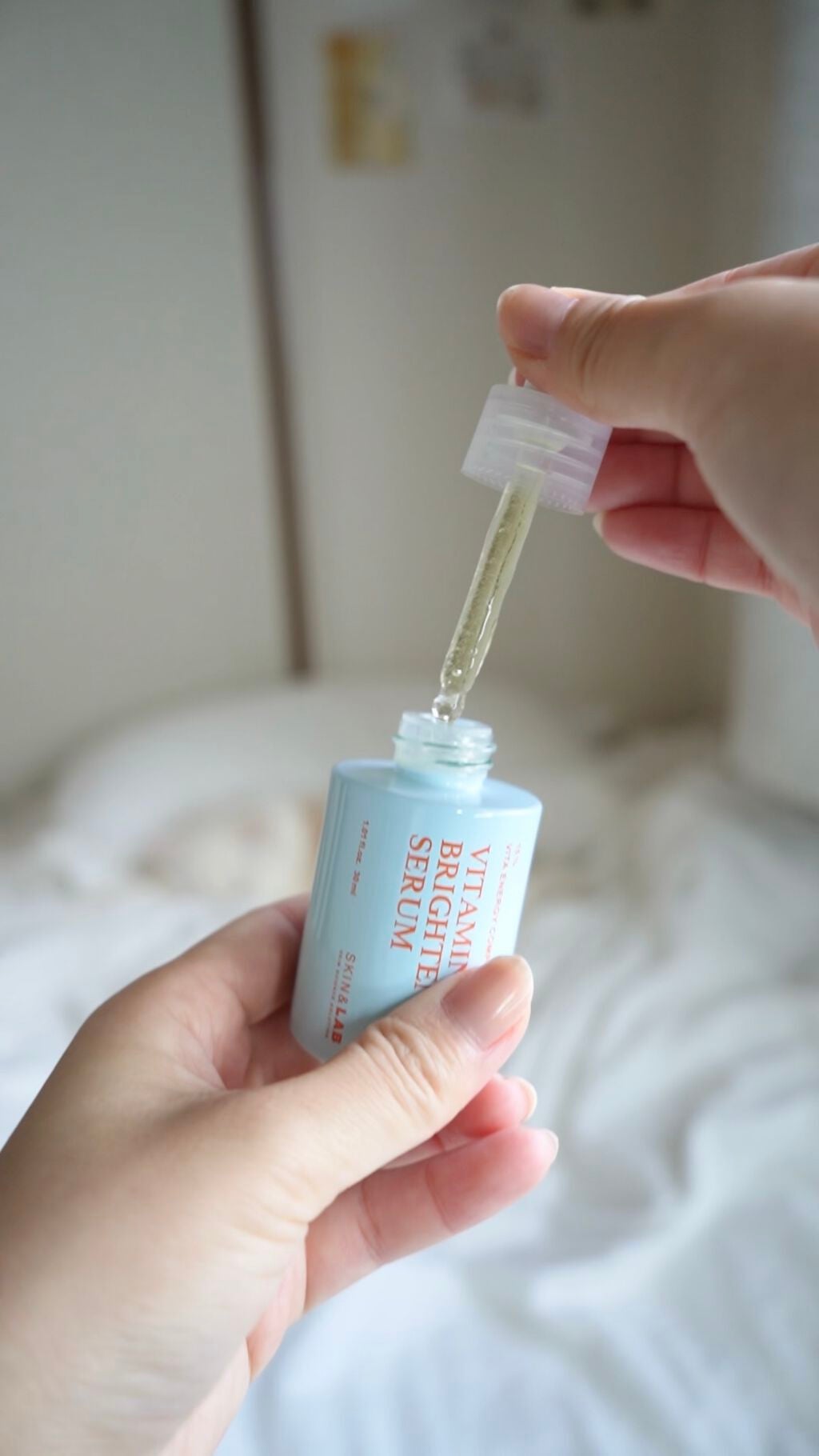 ビタミンCブライトニングセラム /SKIN&LAB/美容液を使ったクチコミ(2枚目)