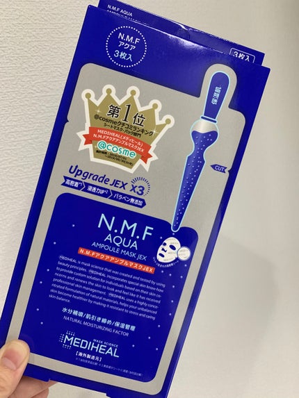 N.M.FアクアアンプルマスクJEX/MEDIHEAL/シートマスク・パックを使ったクチコミ(1枚目)