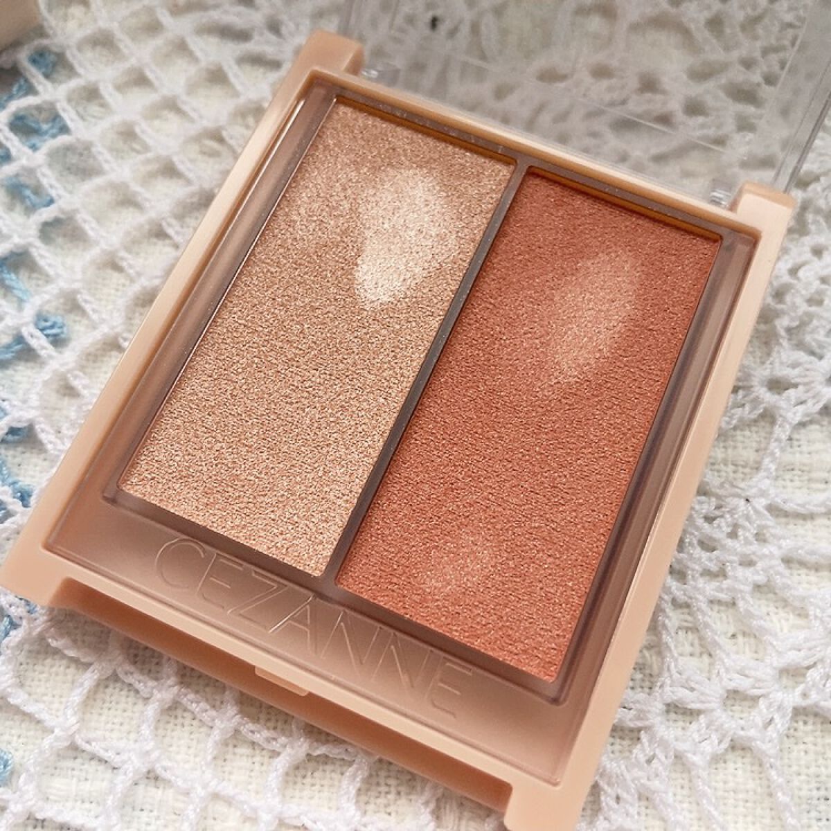 フェイスグロウカラー/CEZANNE/クリームハイライトを使ったクチコミ(3枚目)