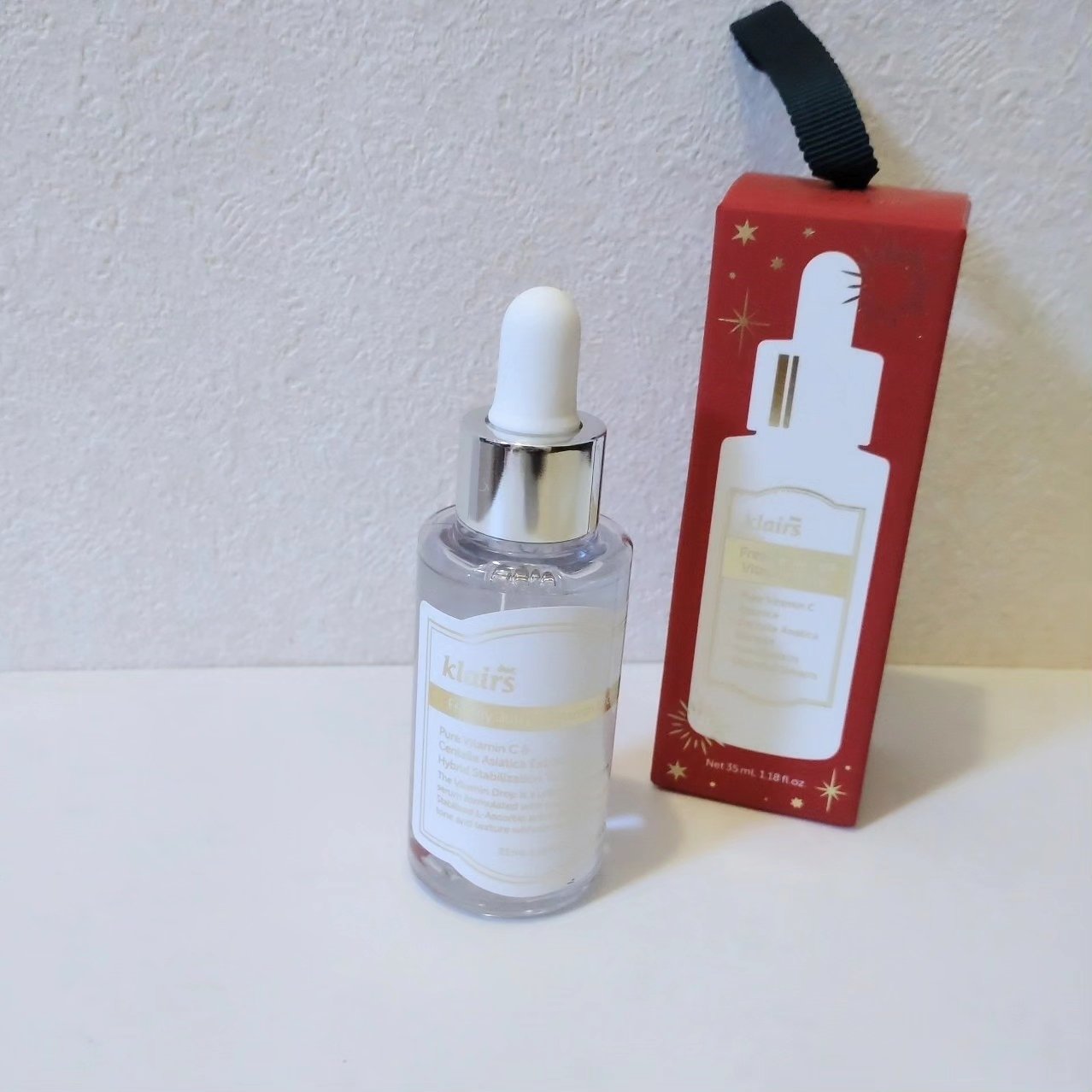 フレッシュリージュースドビタミンドロップ(35ml)/Klairs/美容液を使ったクチコミ（2枚目）