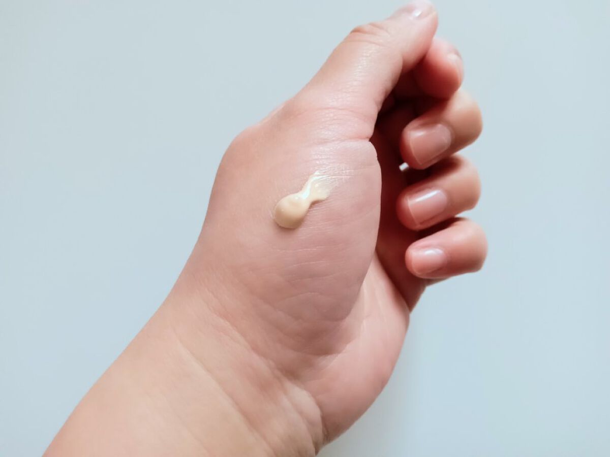 3番 ノーファンデ陶器肌トーンアップクリーム/numbuzin/化粧下地を使ったクチコミ（3枚目）