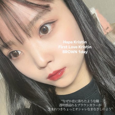 First Love Kristen/Hapa kristin/カラーコンタクトレンズを使ったクチコミ（2枚目）