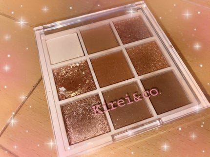 アイシャドウパレット 02 キャラメルブラウン/Kirei&co./アイシャドウパレットの画像